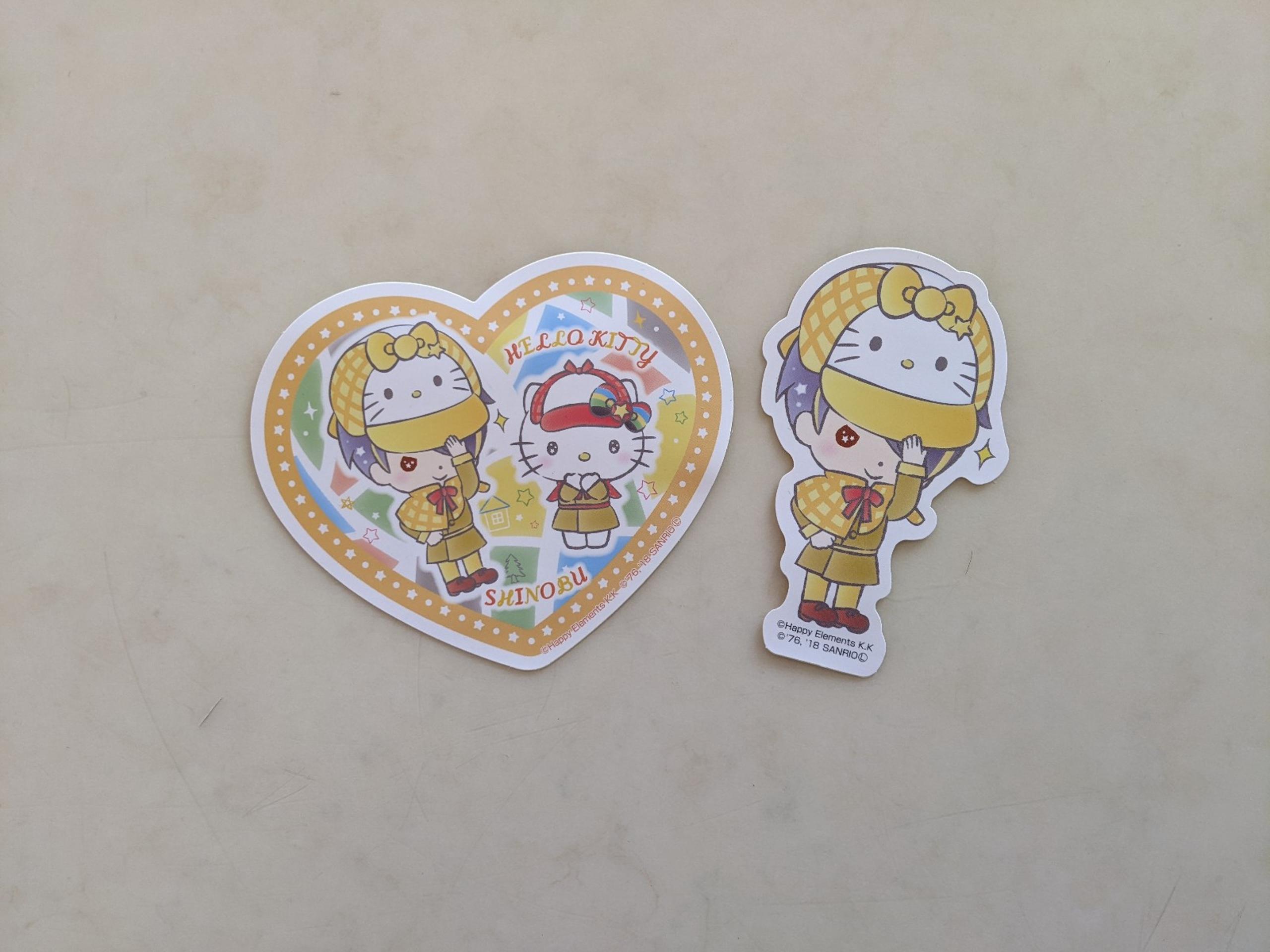 ensemble stars vinyl sticker set (shinobu sengoku)