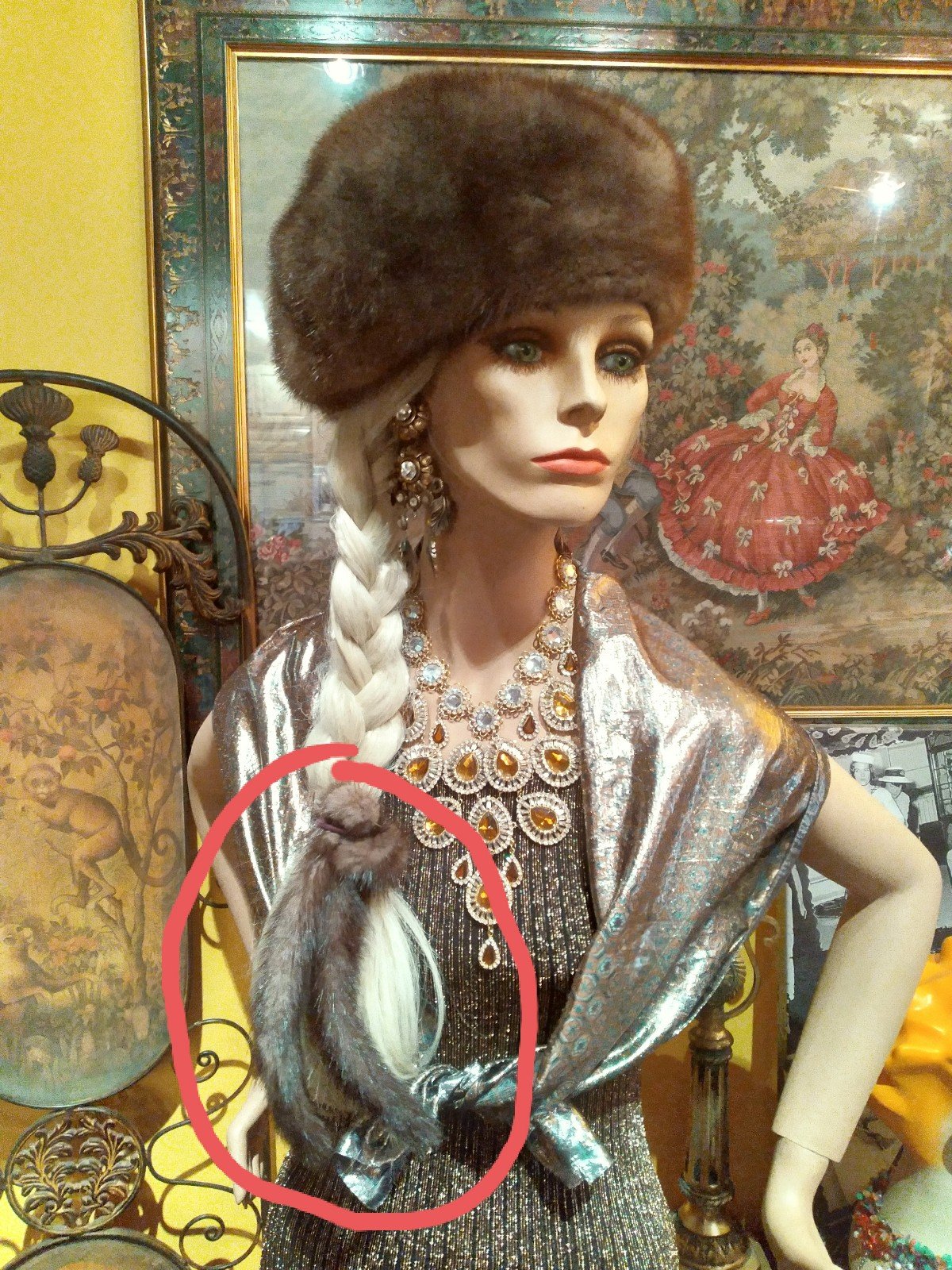 Genuine Mink Fur Tails, Accessories