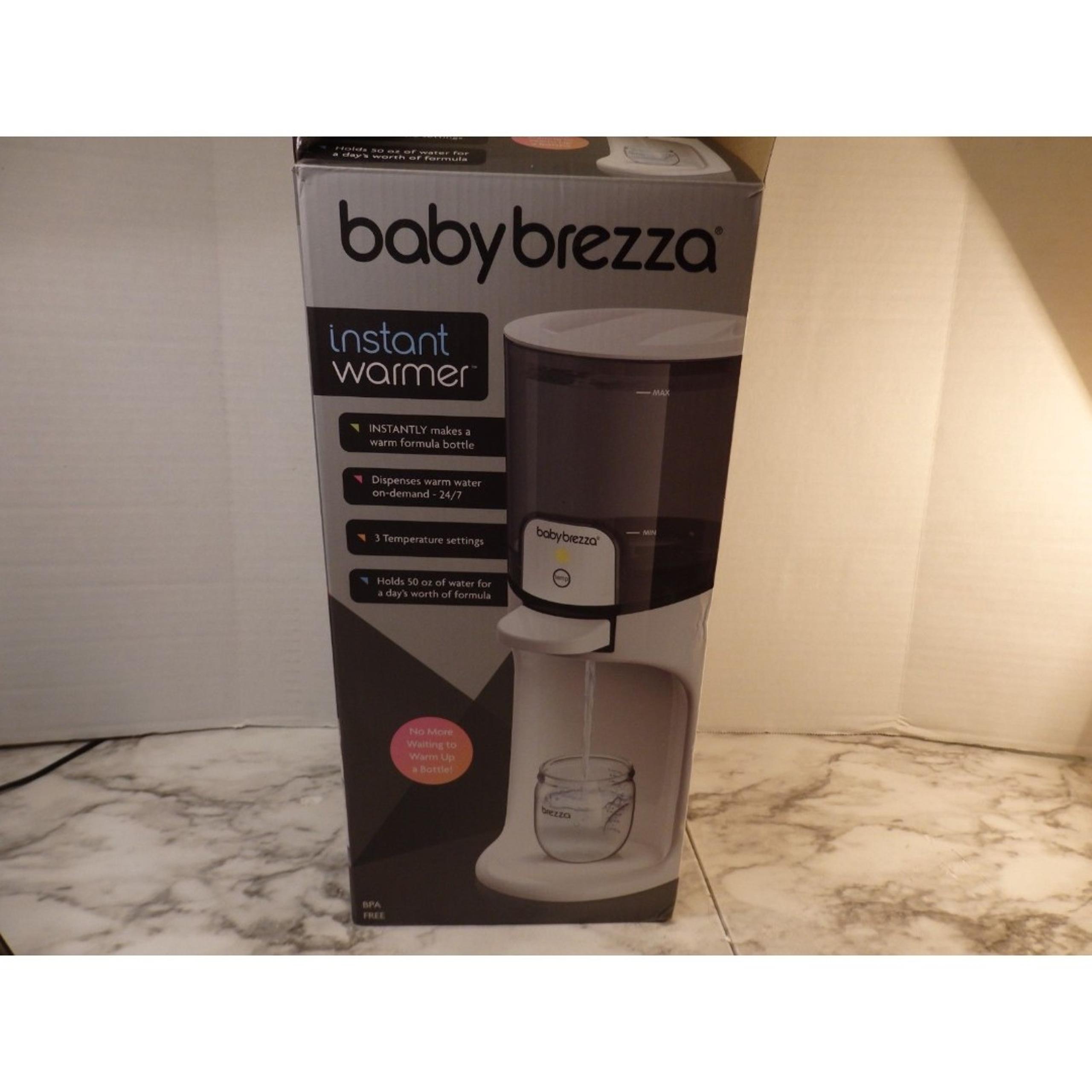 Instant Baby Bottle Warmer - Fast Water Warmer. White. NEW OPEN BOX - Baby Brezza