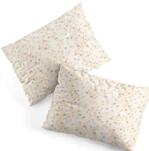 Pillow Cover Ditsy Floral Design Bedding Cotton