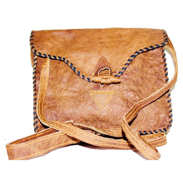 Handmade Yak Raw Leather Bags 13 Wide