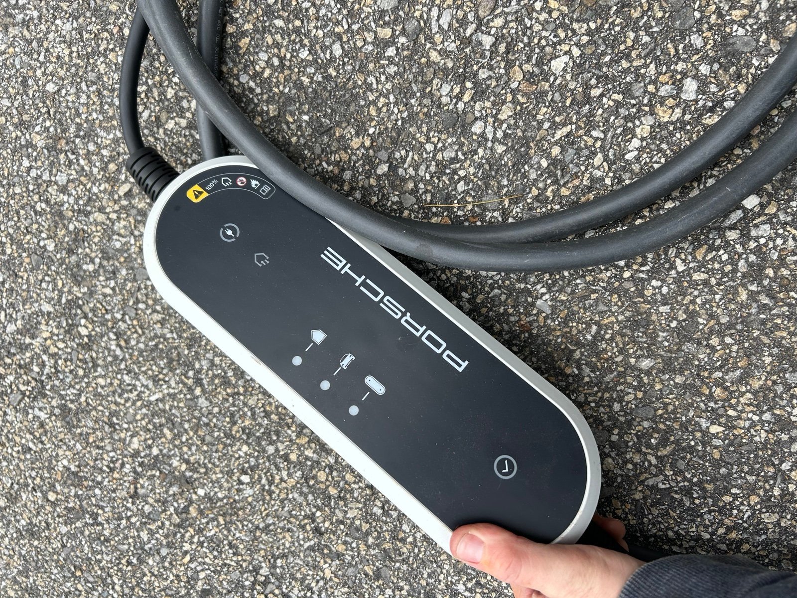 Porshe EV mobile charger plus