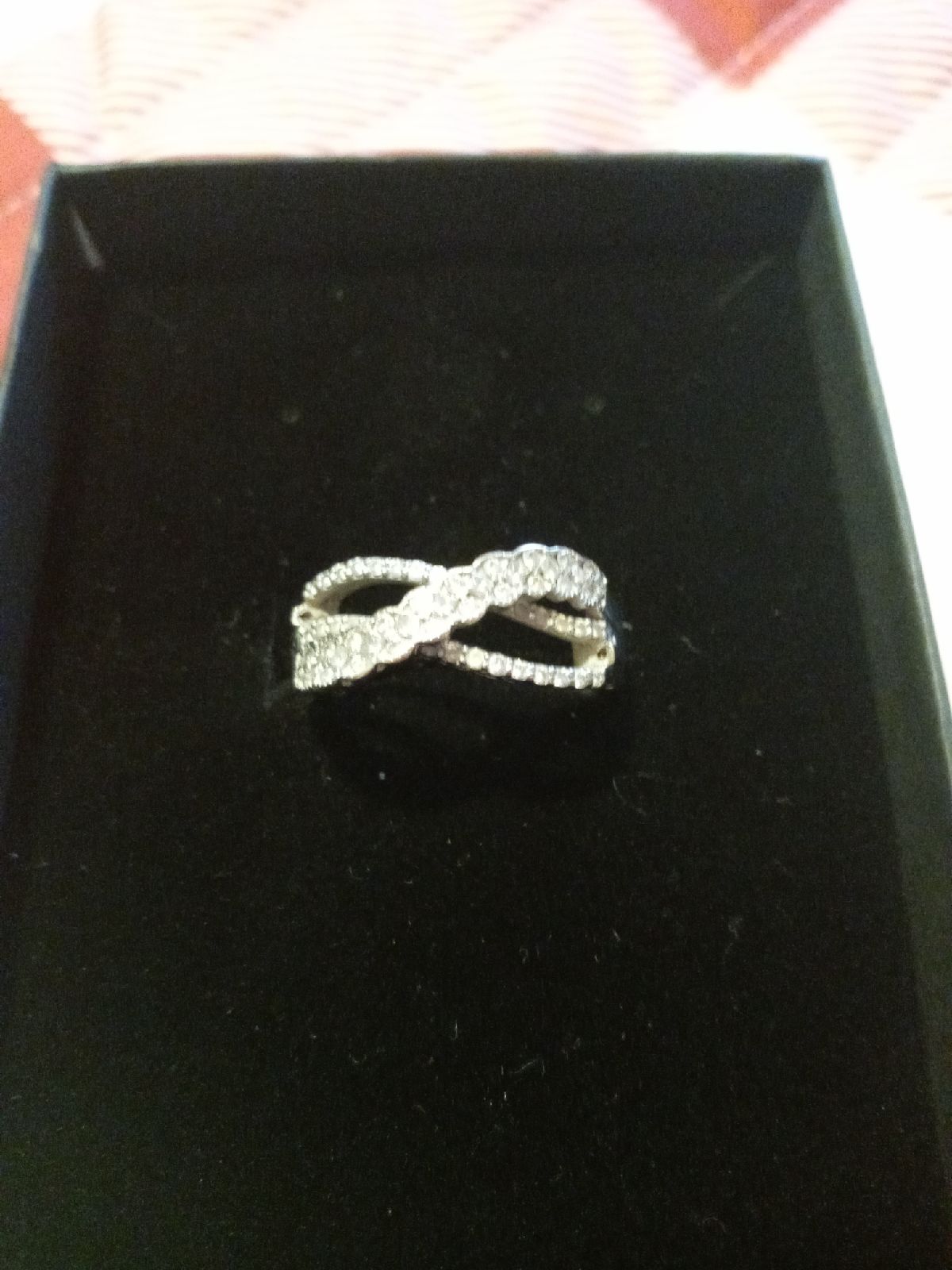 925/18K Stamped Bridal Ring ID22