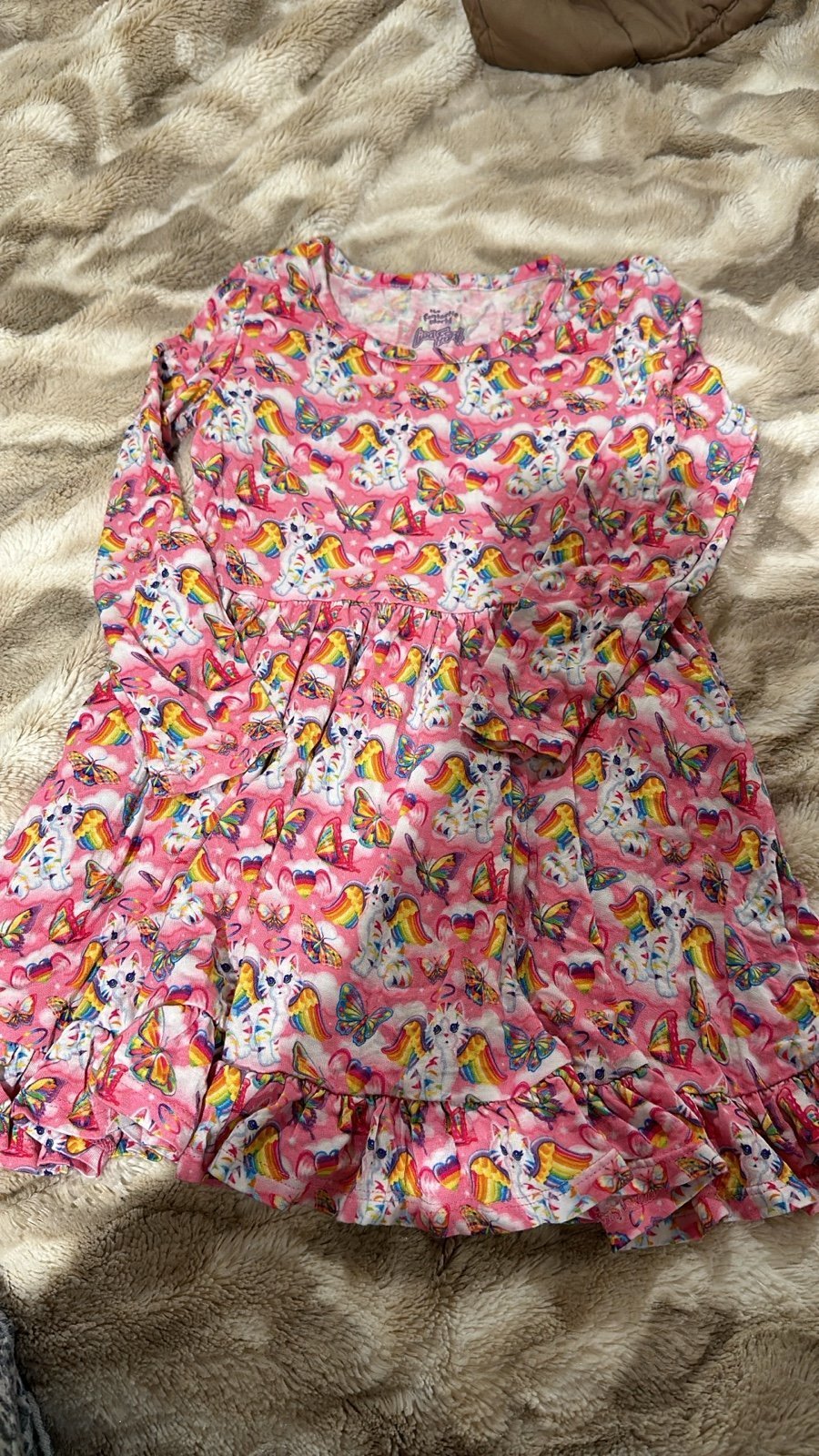 Posh Peanut Lisa Frank Kitty Dress