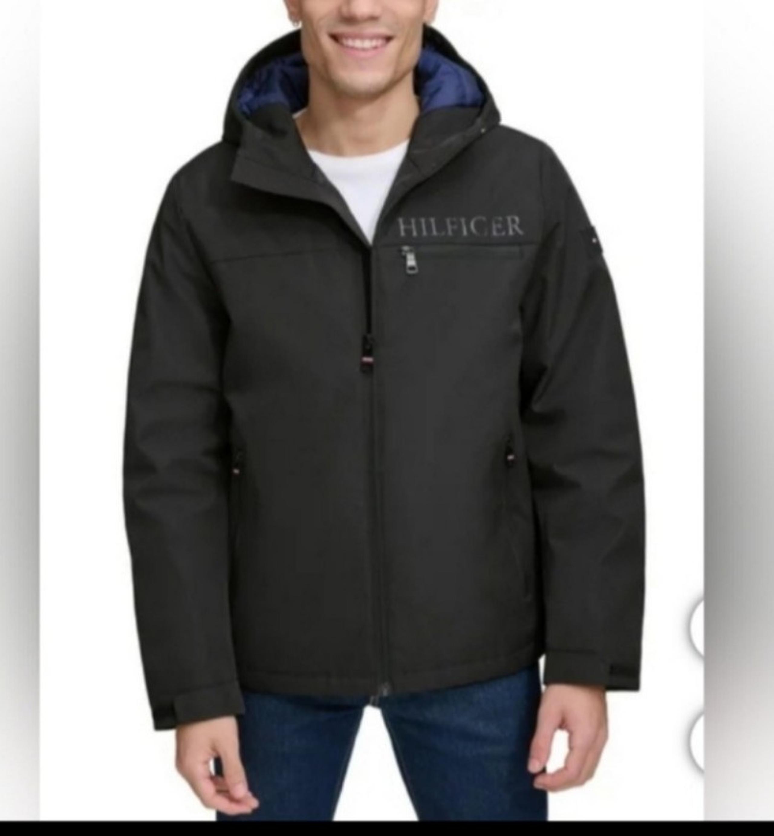 Tommy Hilfiger men performance hooded jacket