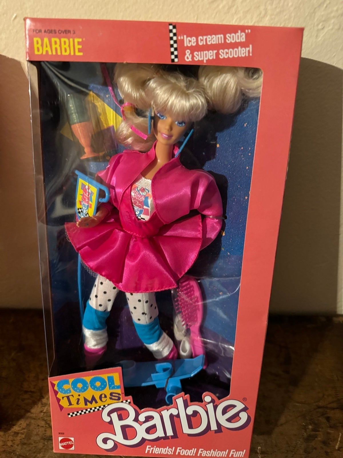 Vintage Cool Times Barbie Doll #3022 New Never Removed from Box 1988 Mattel
