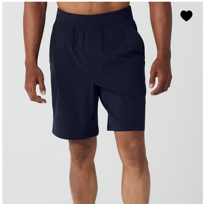 Alo Yoga Men's 9” Repetition Shorts Black Large