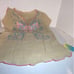 VINTAGE 1990'S KIDS GIRLS AVE BLU BUTTERFLY BOHO SHIRT TOP NEW WITH TAGS