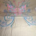 VINTAGE 1990'S KIDS GIRLS AVE BLU BUTTERFLY BOHO SHIRT TOP NEW WITH TAGS