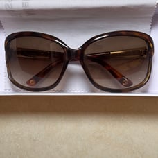 GUCCI GG3671/S 61-16-125 Brown Bamboo Line Women’s GG Logo Sunglasses Pre-loved
