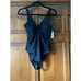 NWT Andie Women's The Bonita One Piece Smooth Eco-Nylon Swimsuit Black Size S