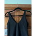 NWT Andie Women's The Bonita One Piece Smooth Eco-Nylon Swimsuit Black Size S