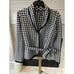Kenar Houndstooth Women’s Sweater Cardigan Jacket Wool blend size XL