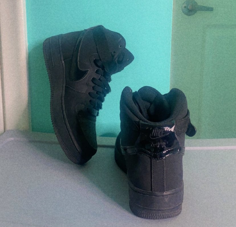 Nike Air Force 1 High Shoes in Black