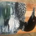 Hand painted wood charcuterie cheese board
