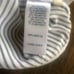 Tommy Girl white Shorts with baby-blue stripe lining inside pockets and shorts