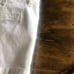 Tommy Girl white Shorts with baby-blue stripe lining inside pockets and shorts