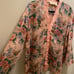 Victoria's Secret Vintage Gold Label Floral Night Shirt Size Large