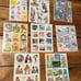 Vintage Sticker Sheets!