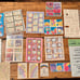 Vintage Sticker Sheets!