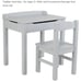 Melissa & Doug wooden lift top desk and chair