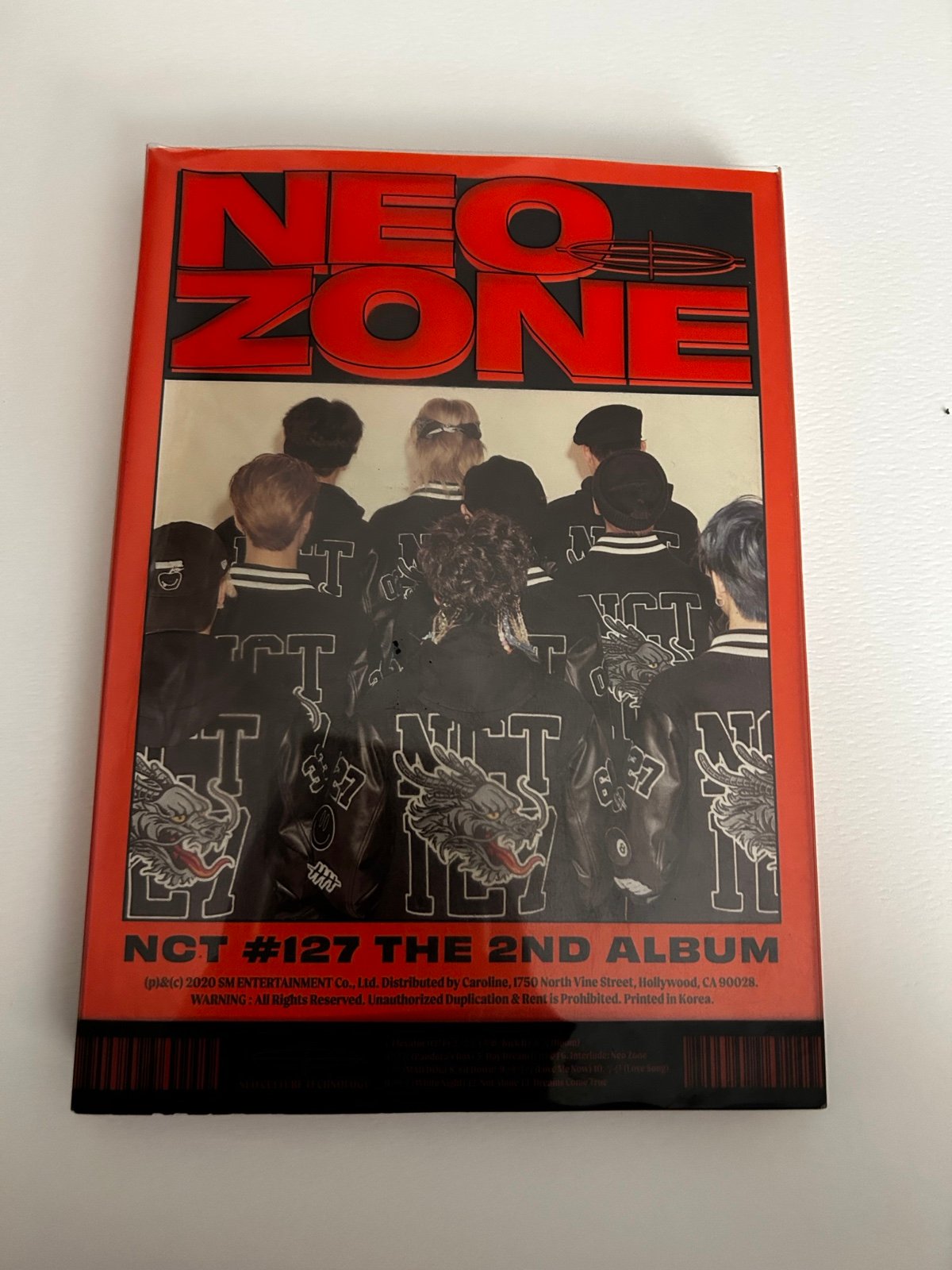 NCT 127 neo zone album !!first press!!