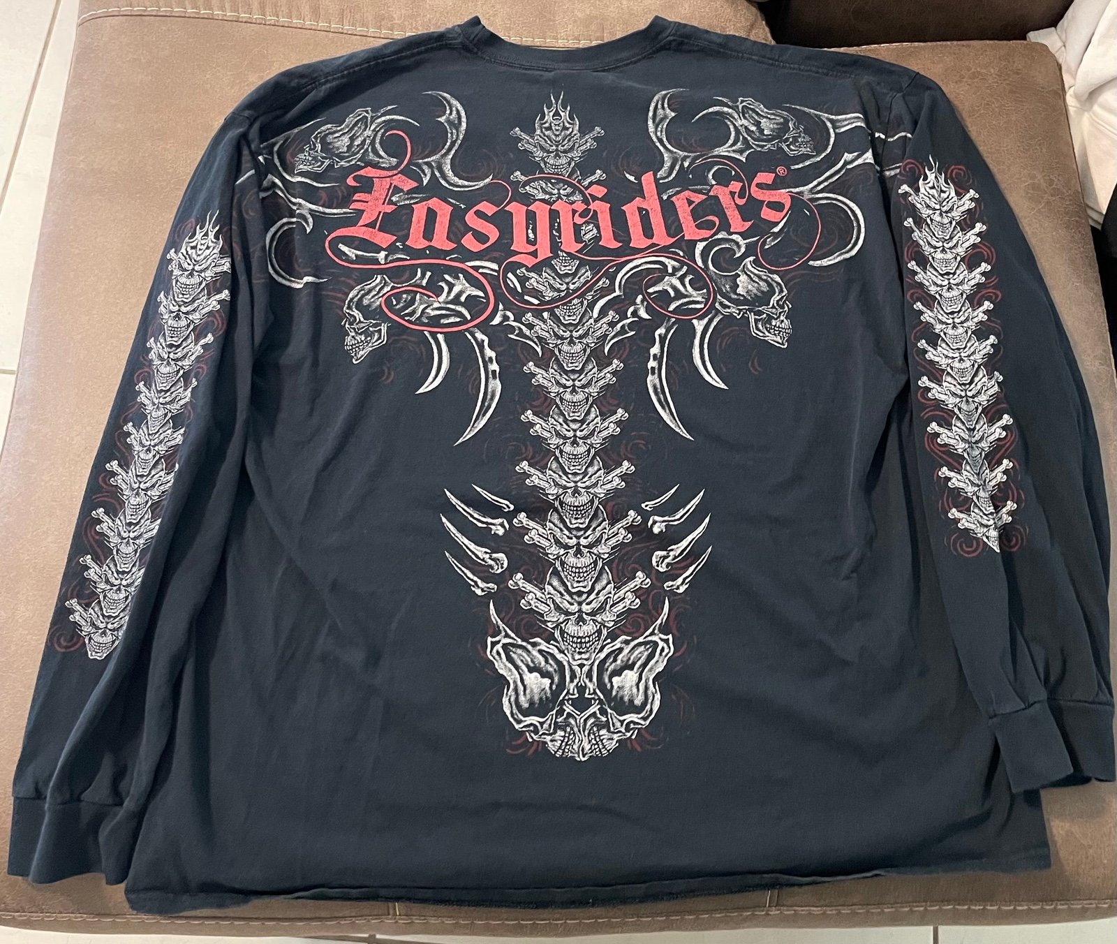 Vintage Biker Shirt Easy Riders Chopper Motorcycle Y2k Graphic Tee Mens 2XL