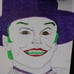 Costume joker painting one of a kind..