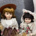Vintage Porcelain Fancy Dolls Lot Of 15 Soft Middle Body Dressy Clothes Hats