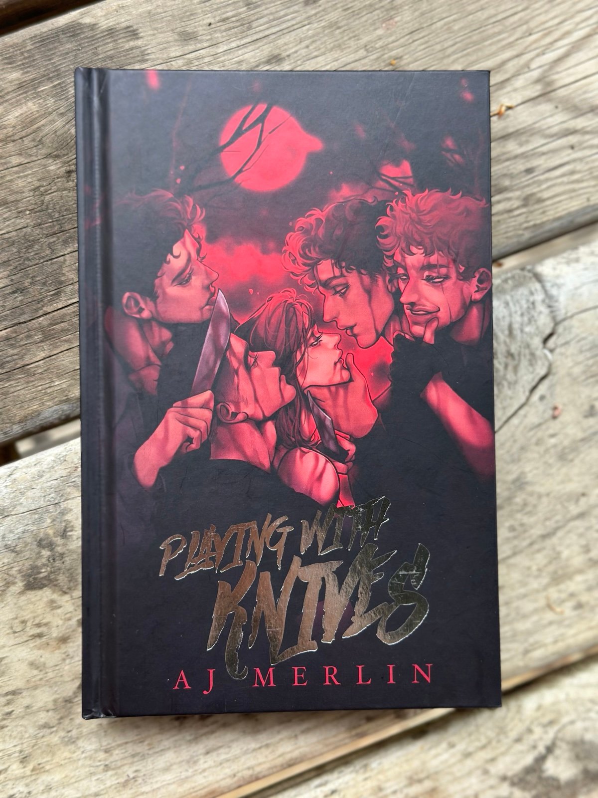 All of The Above Book Box | Playing With Knives by AJ Merlin