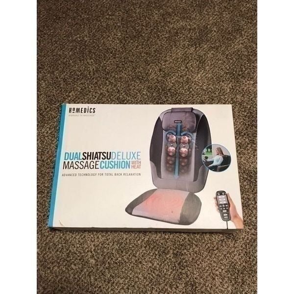 Homedics Dual Shiatsu Deluxe Massage Cus