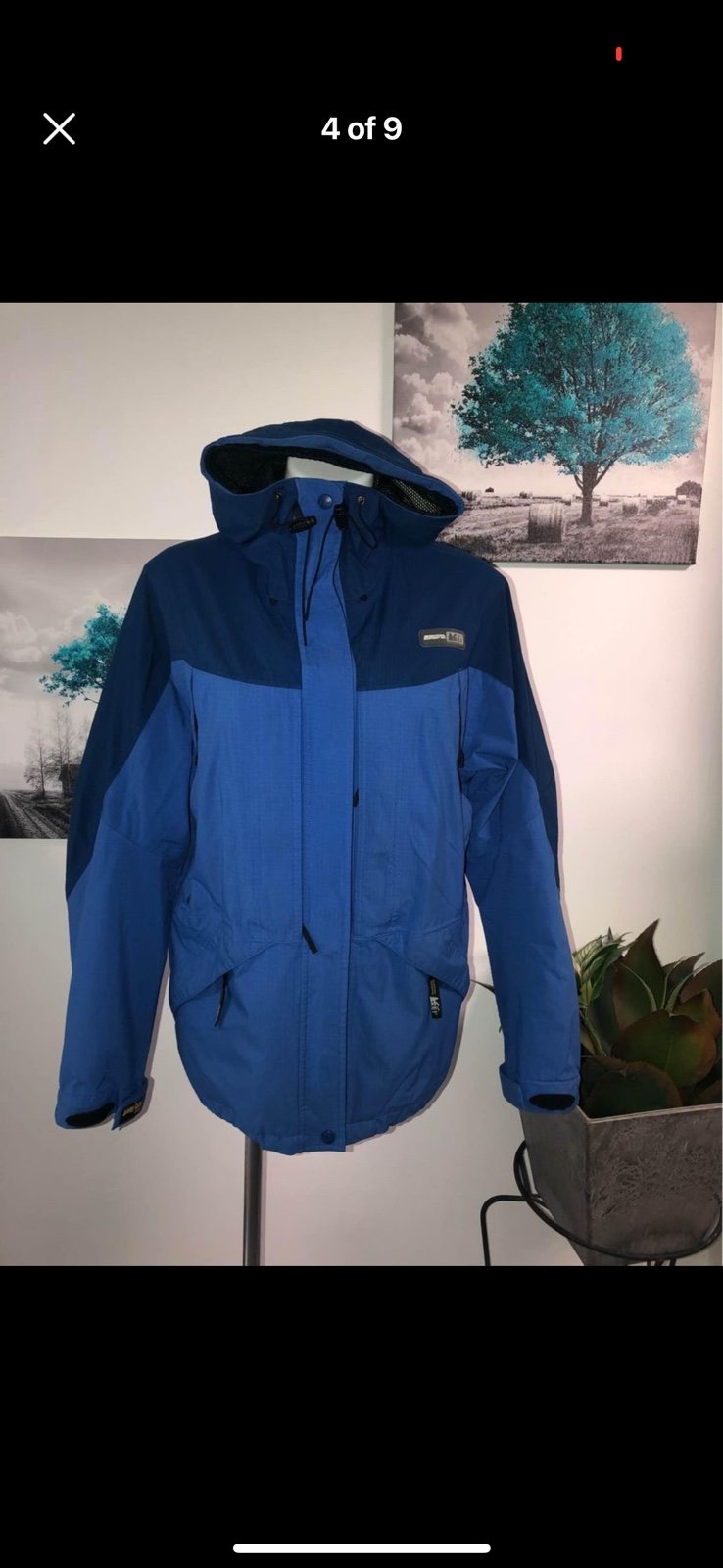 Jacket rei gore Tex rain/ windbreaker jacket size medium