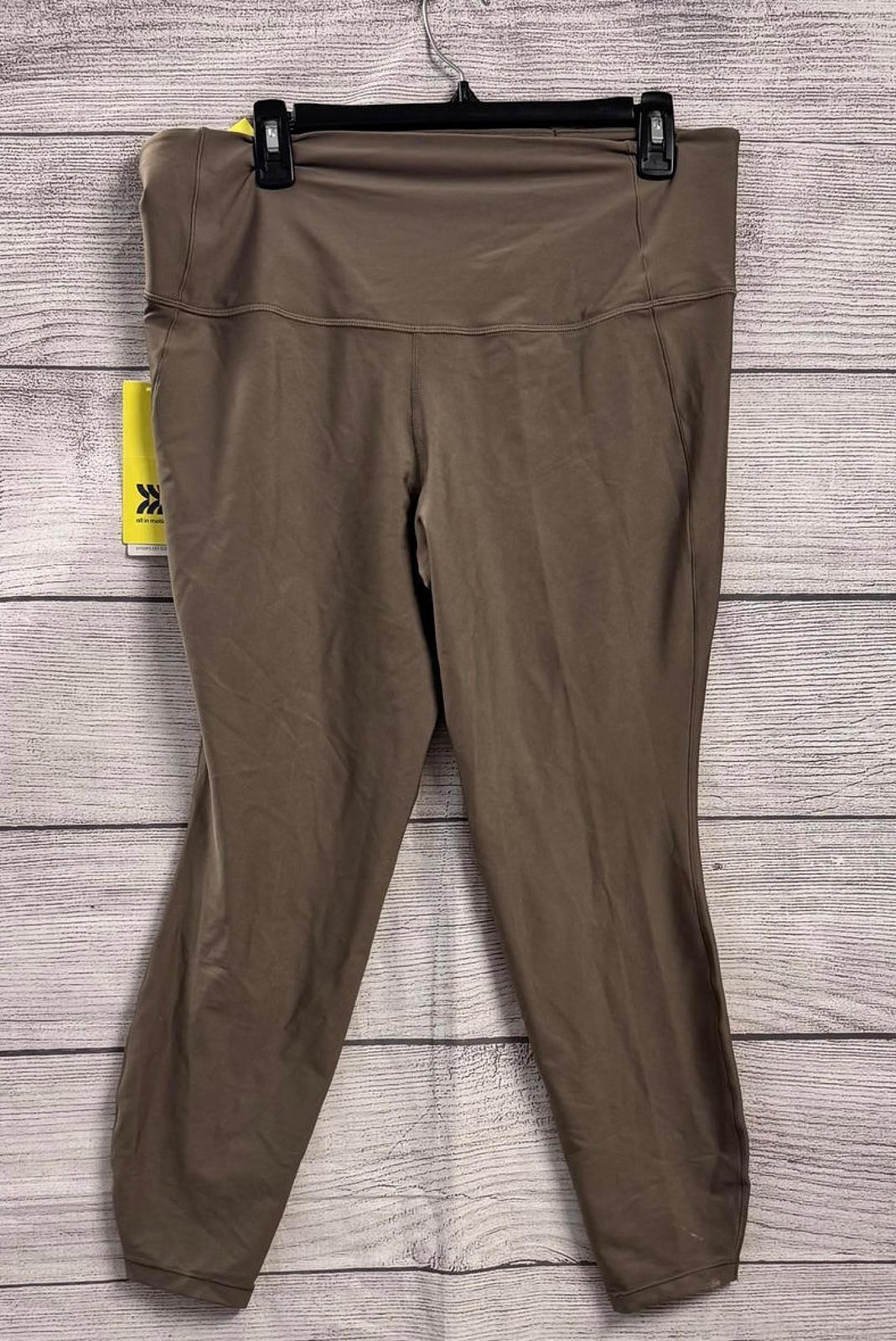 All in Motion Support Brown High Rise 7/8 Legging Women Size XXL