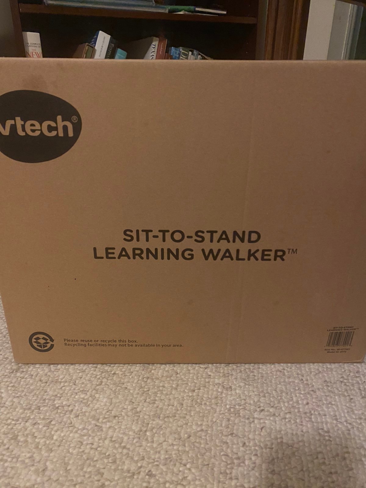 V Tech sit to stand learning walker