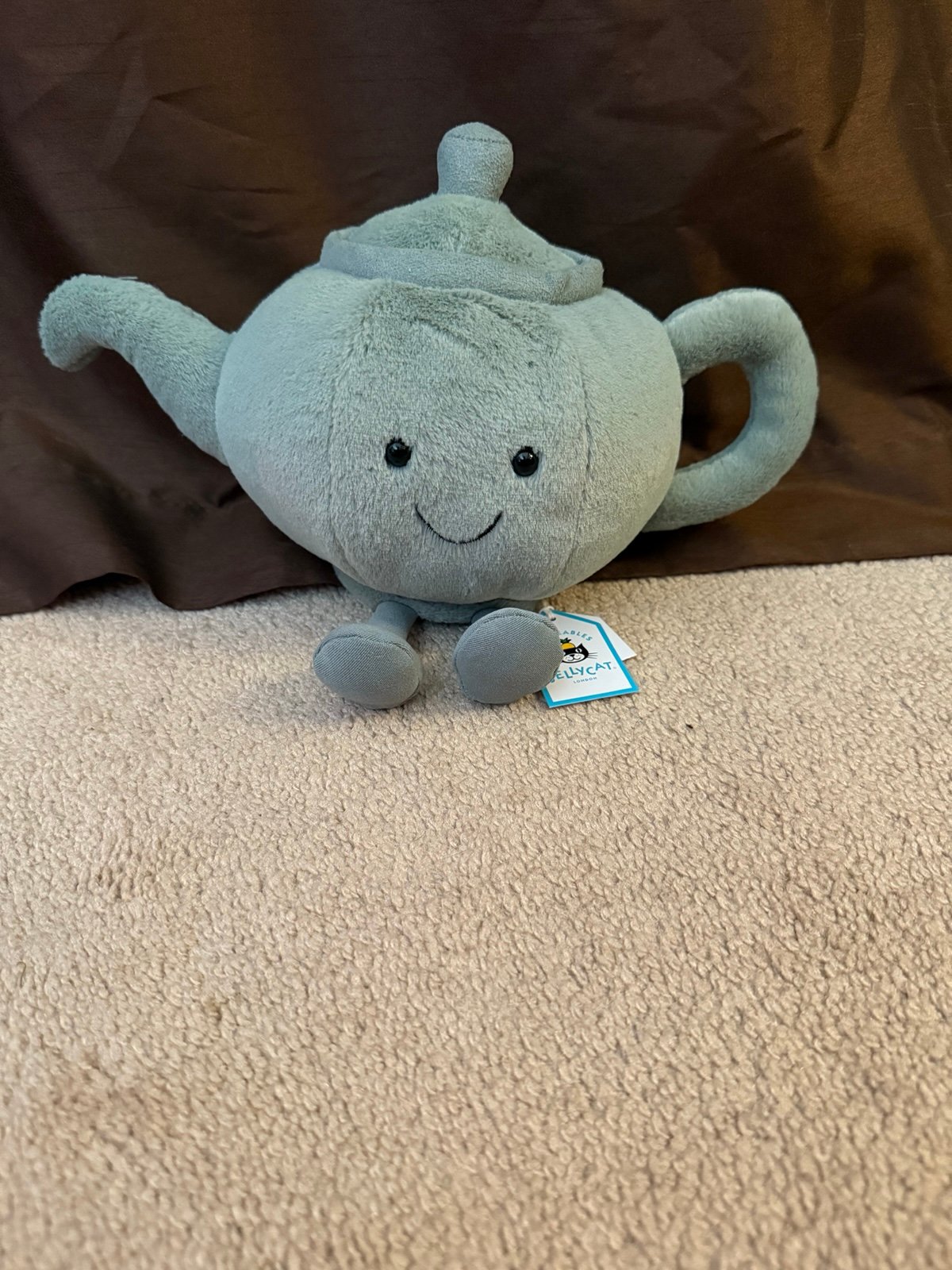 Jellycat Amuseables Teapot RETIRED!! AUTHENTIC New With Tags