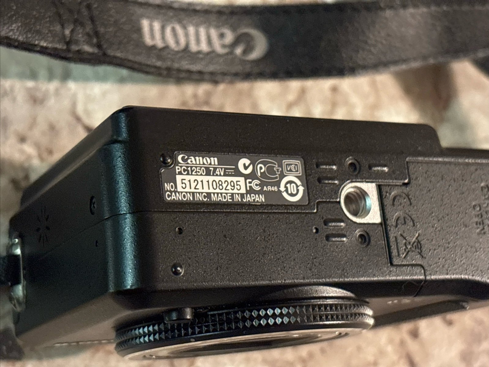 Canon PowerShot G9 12.1MP Black Digital Compact Camera Bundle Tested GUC - detail