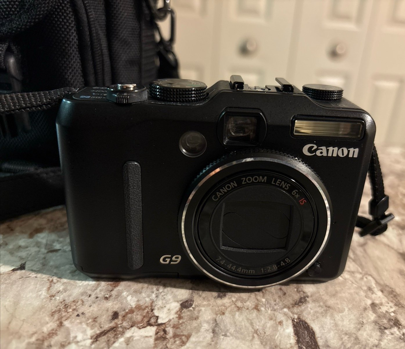 Canon PowerShot G9 12.1MP Black Digital Compact Camera Bundle Tested GUC - detail