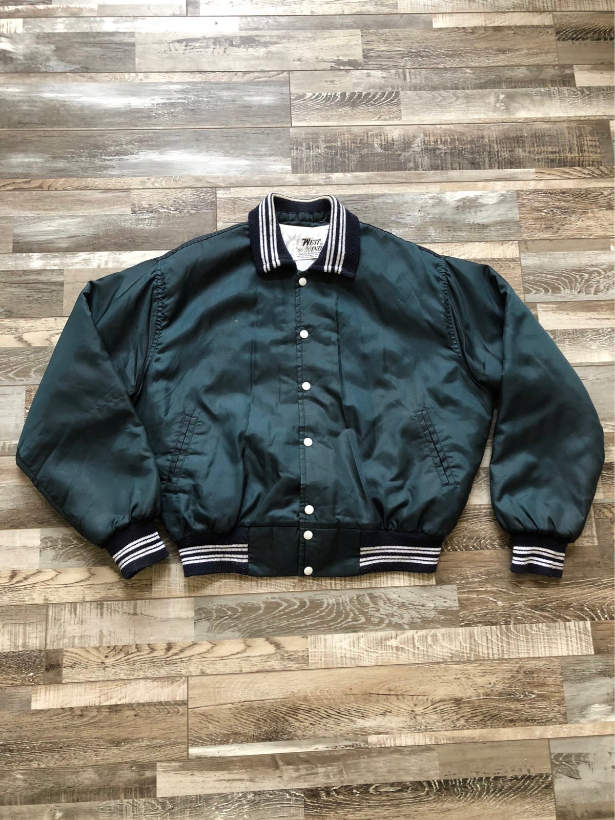 West wind 80s Nylon Bomber