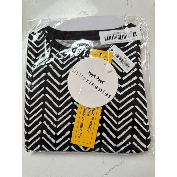 Little Sleepies Monochrome 2 Piece 4T