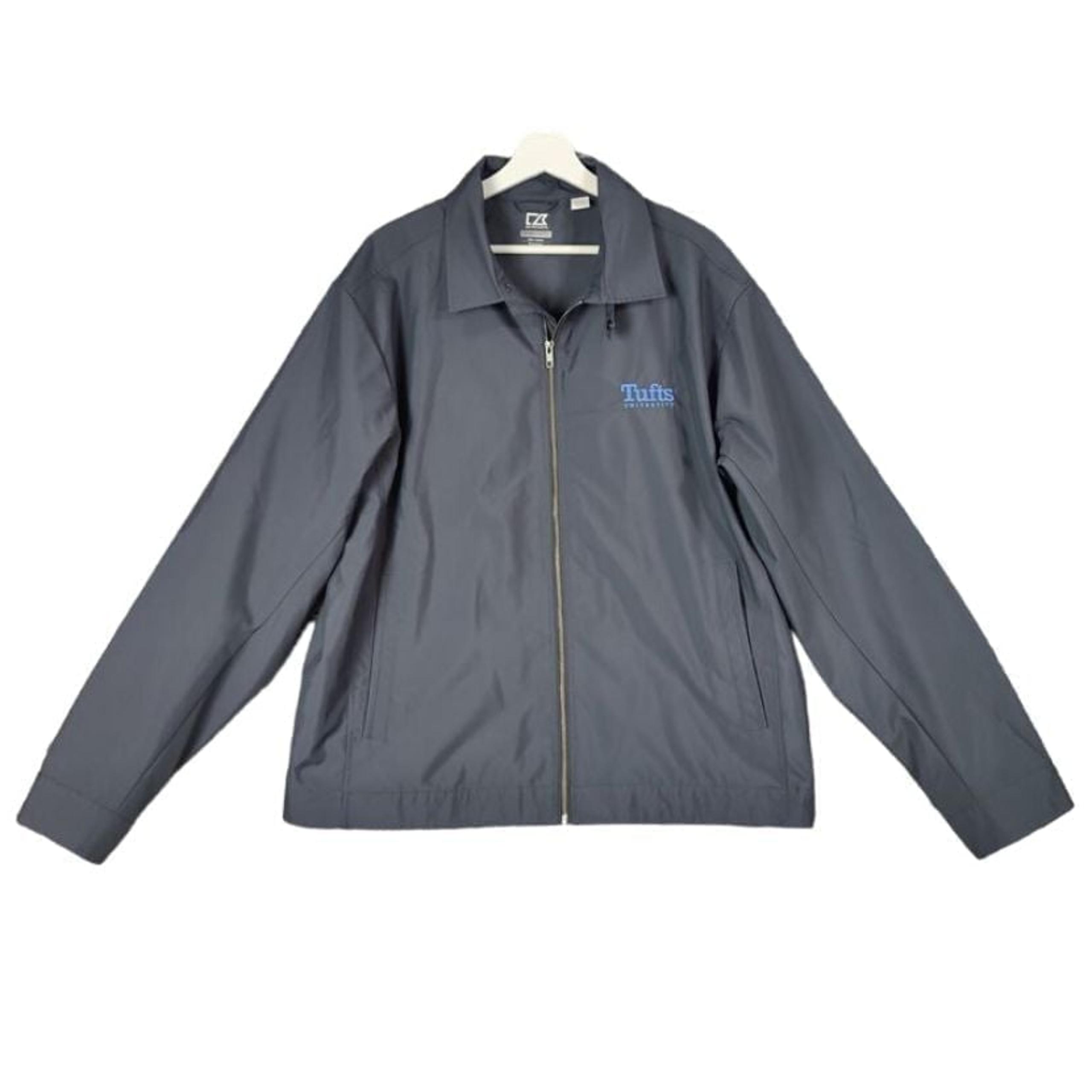 CUTTER & BUCK Weather Tec Windbreaker Zip Jacket Mens Size XL Water Resistant