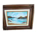 Pair Of Framed Seascape Oil Paintings By Brazilian Artist Mara Camargo
