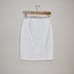 J.Crew No. 2 Pencil® Skirt in Bi-stretch Cotton in White