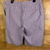 Jones New Stretch Size 14 Plaid Walking Shorts w/Front Pockets