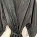 Vintage Gold Label Victoria Secret Black Robe One Size excellent condition