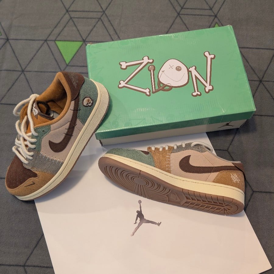 Jordan 1 low Zion voodoo