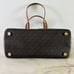 MICHAEL KORS Bedford Brown Acorn Leather Medium Top Zip Pocket Tote