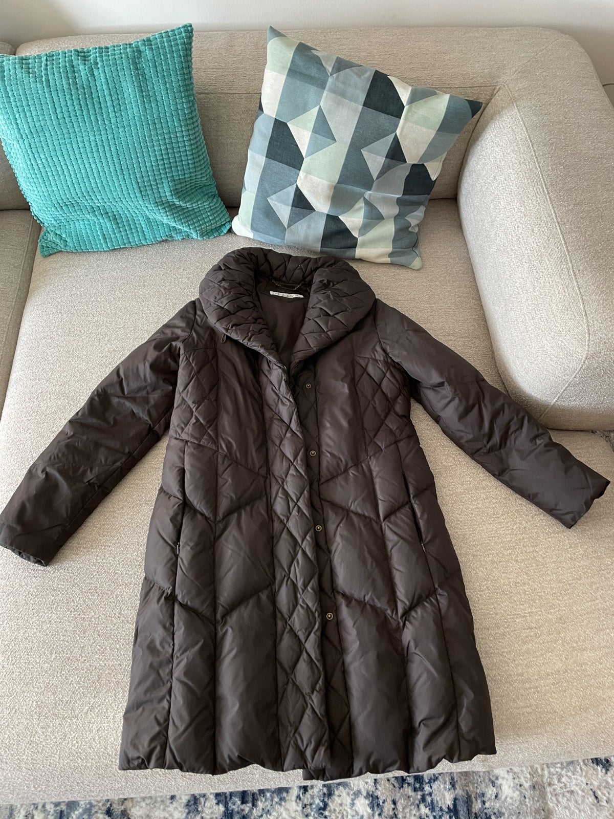 Larry Levine Women s Mid Length Down Puffer Jacket Puffer
