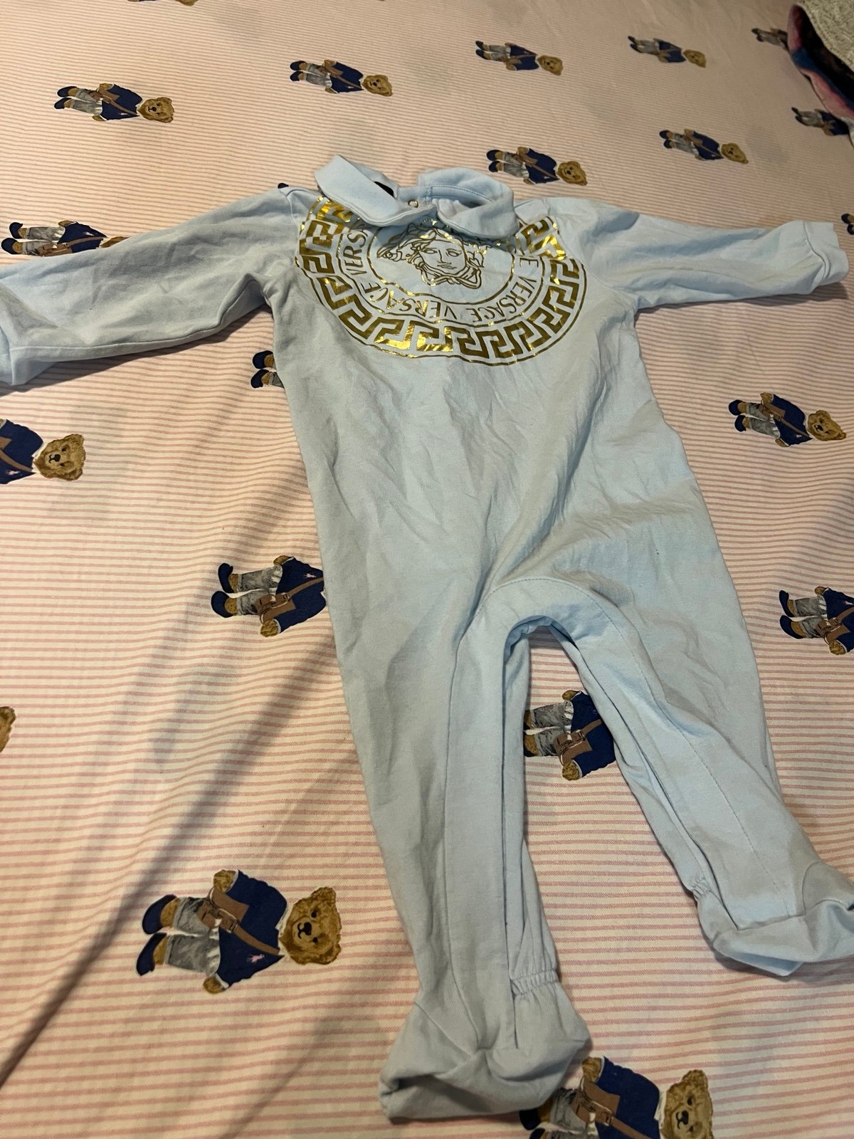 Baby onesie from versace