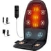Back Massage Chair Seat Pad Deep Tissue Vibration 2 Levels Cool or Heat
