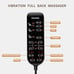 Back Massage Chair Seat Pad Deep Tissue Vibration 2 Levels Cool or Heat